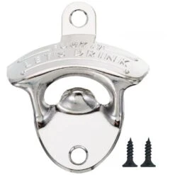 Ouvre-bouteille Mural - Style Ouvre-bouteille De Bière Magnétique Qui Attrape Les Bouchons - Facile à Installer