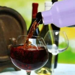 Acier Inoxydable Triple Isolation Double Paroi Bouteille De Vin Flacon Sous Vide Cantine Aérateur Accessoire Cadeau -Krups || DeLonghi Soldes 97567164 4