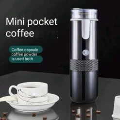 Machine à Expresso Avec Machine à Café à Batterie, Voyage électrique En Voiture, Camping, Bateau, Compatible Randonnée, Batterie Rechargeable -Krups || DeLonghi Soldes 97677451 5