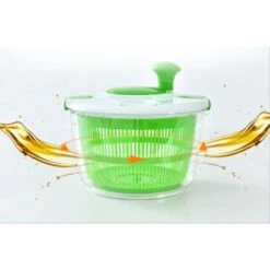 Essoreuse à Salade Grand Séchoir à Fruits Et Légumes Design à Séchage Rapide Séchage Et égouttage Sans BPA De La Laitue Et Des Légumes Avec Facilité Pour Des Salades Plus Savoureuses Et Une Préparatio