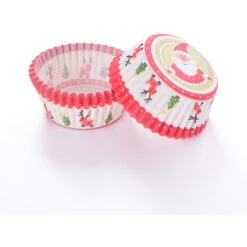 4Pièces Caisses à Muffins En Papier De Noël Moules à Muffins Cupcakes En Papier Cupcake Wrappers Cupcake Liners Pour Fête De Noël Anniversaire Party Mariage -Krups || DeLonghi Soldes 98872780 4