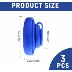 Lot De 3 Bouchons De Bouteille D'eau De 14,7 L, Bouchons De Rechange En Silicone, Bouchon Anti-déversement, Bouchon D'étanchéité Réutilisable, Bouchon à Clipser Pour Bouteille D'eau De 55 Mm 7 Lot De 3 Bouchons De Bouteille D'eau De 14,7 L, Bouchons De Rechange En Silicone, Bouchon Anti-déversement, Bouchon D'étanchéité Réutilisable, Bouchon à Clipser Pour Bouteille D'eau De 55 Mm -Krups || DeLonghi Soldes 98898952 3