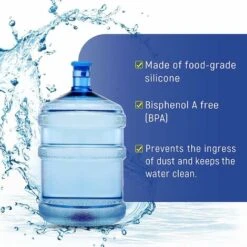 Lot De 3 Bouchons De Bouteille D'eau De 14,7 L, Bouchons De Rechange En Silicone, Bouchon Anti-déversement, Bouchon D'étanchéité Réutilisable, Bouchon à Clipser Pour Bouteille D'eau De 55 Mm 9 Lot De 3 Bouchons De Bouteille D'eau De 14,7 L, Bouchons De Rechange En Silicone, Bouchon Anti-déversement, Bouchon D'étanchéité Réutilisable, Bouchon à Clipser Pour Bouteille D'eau De 55 Mm -Krups || DeLonghi Soldes 98898952 5